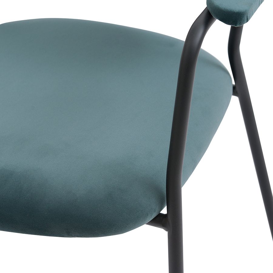 Стул Еирилл, велюр, зеленый | Replace