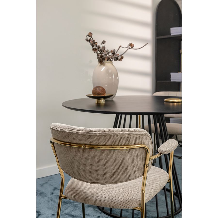 Стул Еирилл, шенилл, серый | Replace