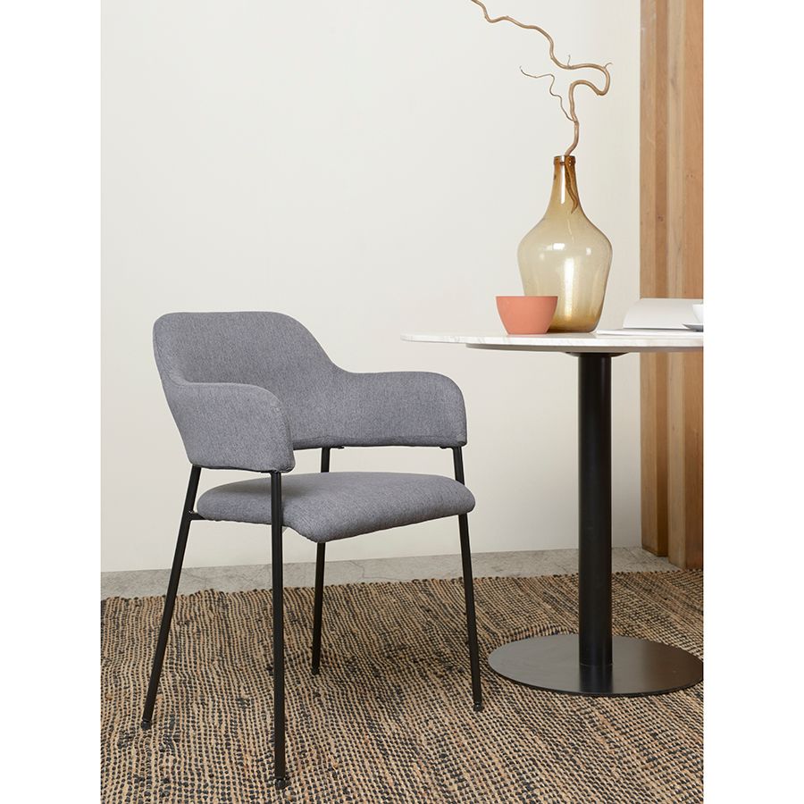 Стул Венди, рогожка, темно-серый | Replace