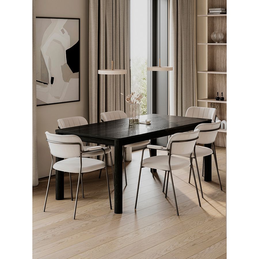 Стул Еирилл, велюр, серо-бежевый | Replace