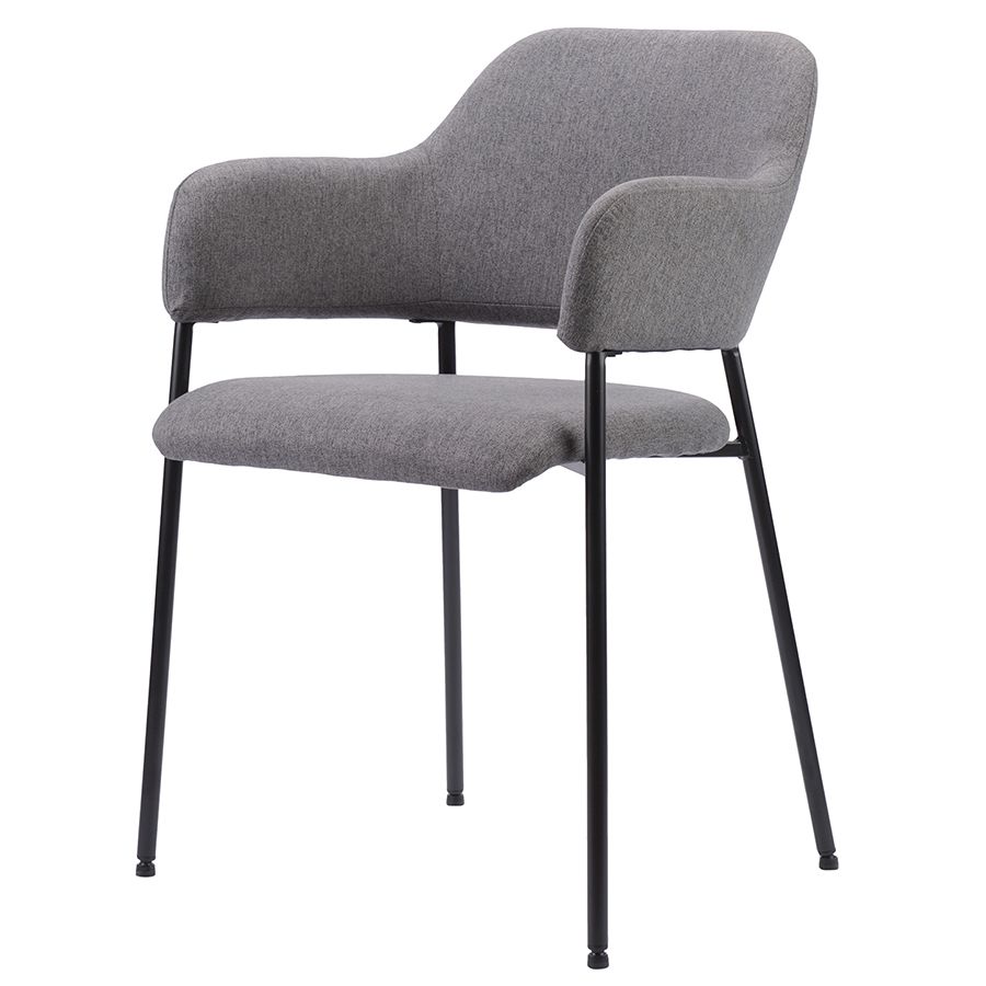 Стул Венди, рогожка, темно-серый | Replace