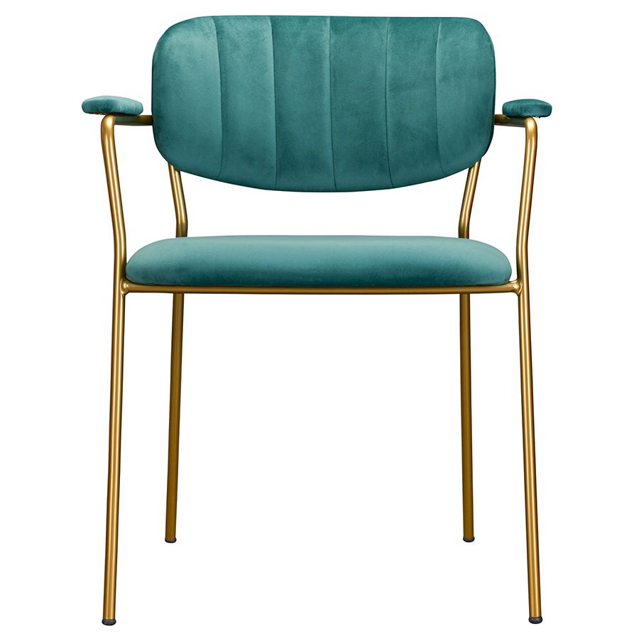 Стул Еирилл, велюр, темно-зеленый | Replace