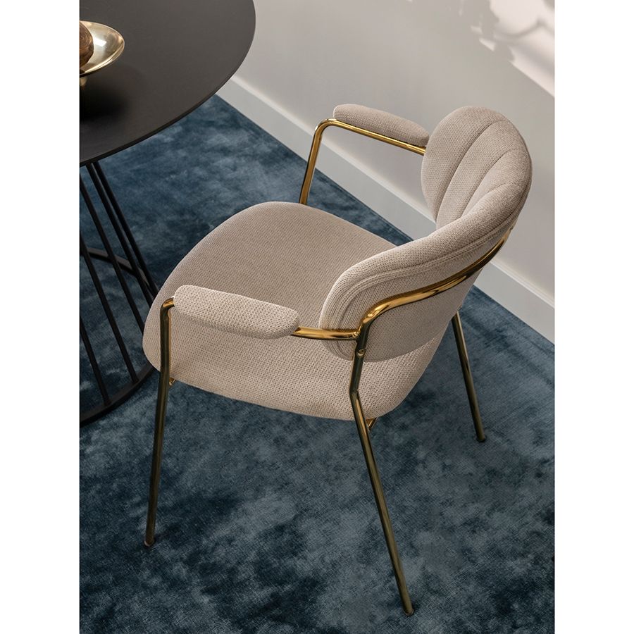 Стул Еирилл, шенилл, серый | Replace