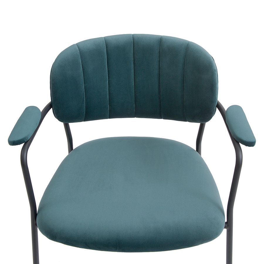 Стул Еирилл, велюр, зеленый | Replace