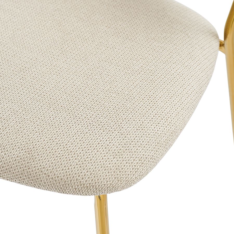 Стул барный Еирилл, шенилл, серый | Replace