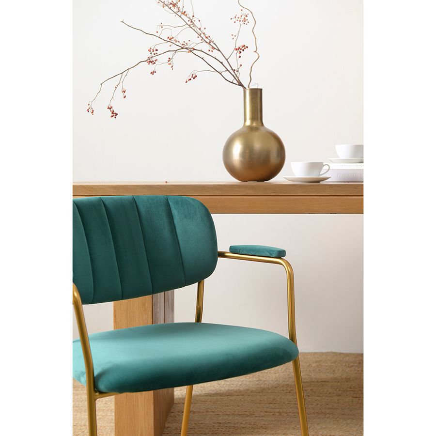 Стул Еирилл, велюр, темно-зеленый | Replace