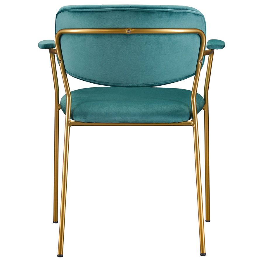 Стул Еирилл, велюр, темно-зеленый | Replace