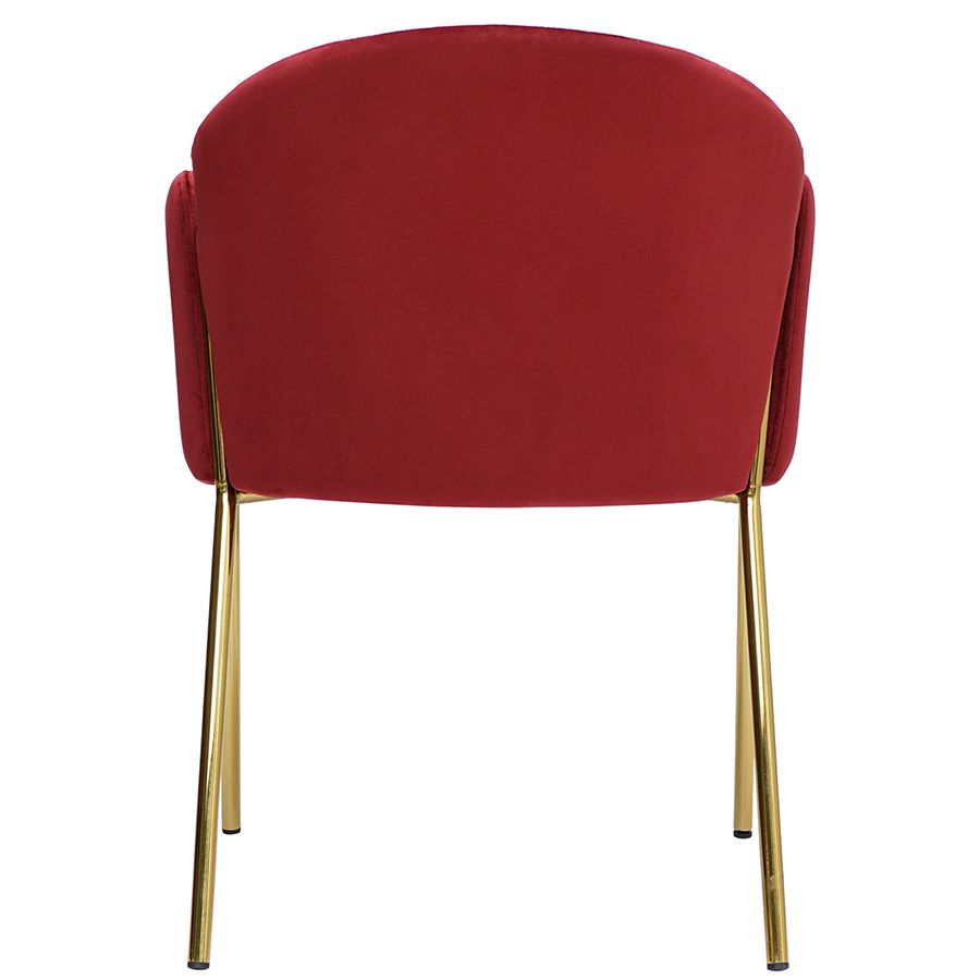 Стул Распи, велюр, бордовый | Replace