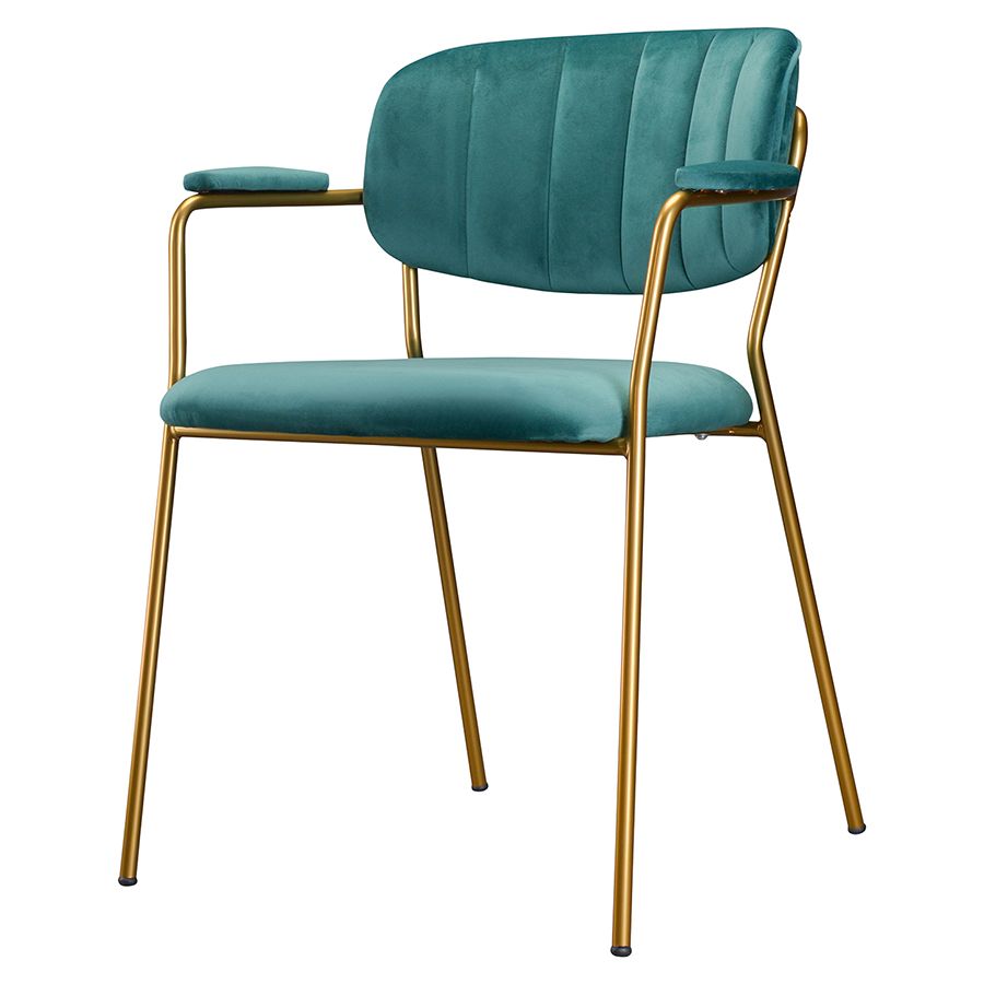 Стул Еирилл, велюр, темно-зеленый | Replace