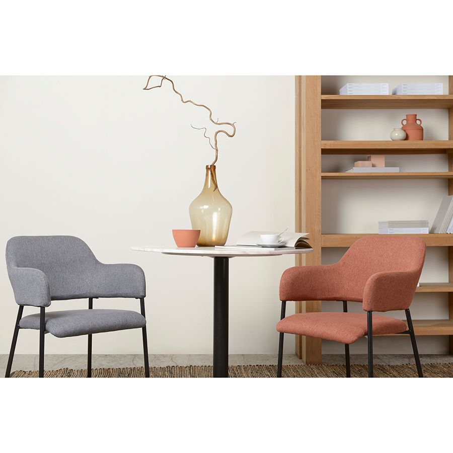 Стул Венди, рогожка, темно-серый | Replace