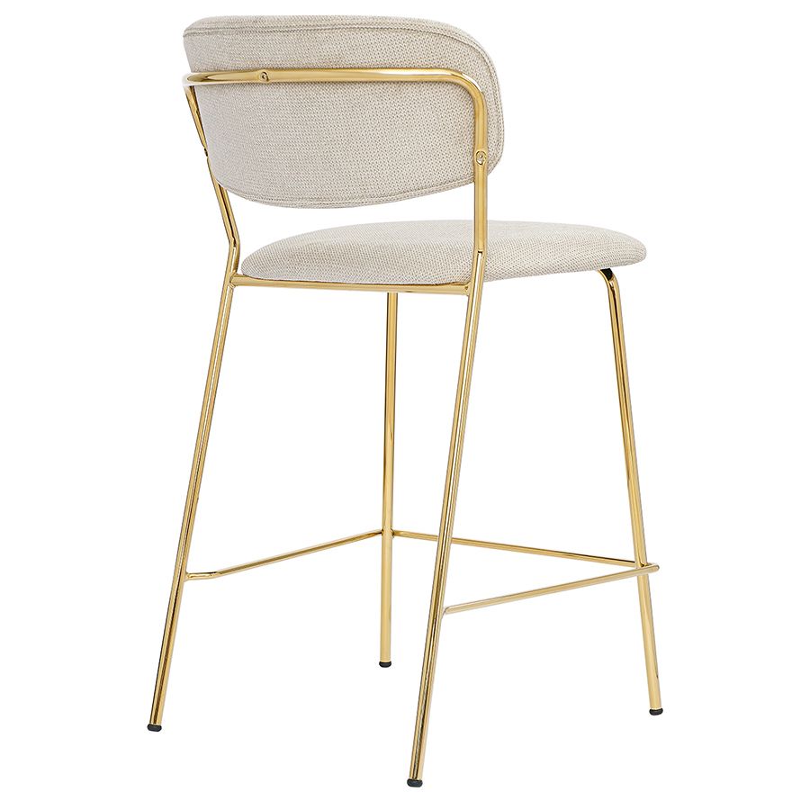 Стул полубарный Еирилл, шенилл, серый | Replace