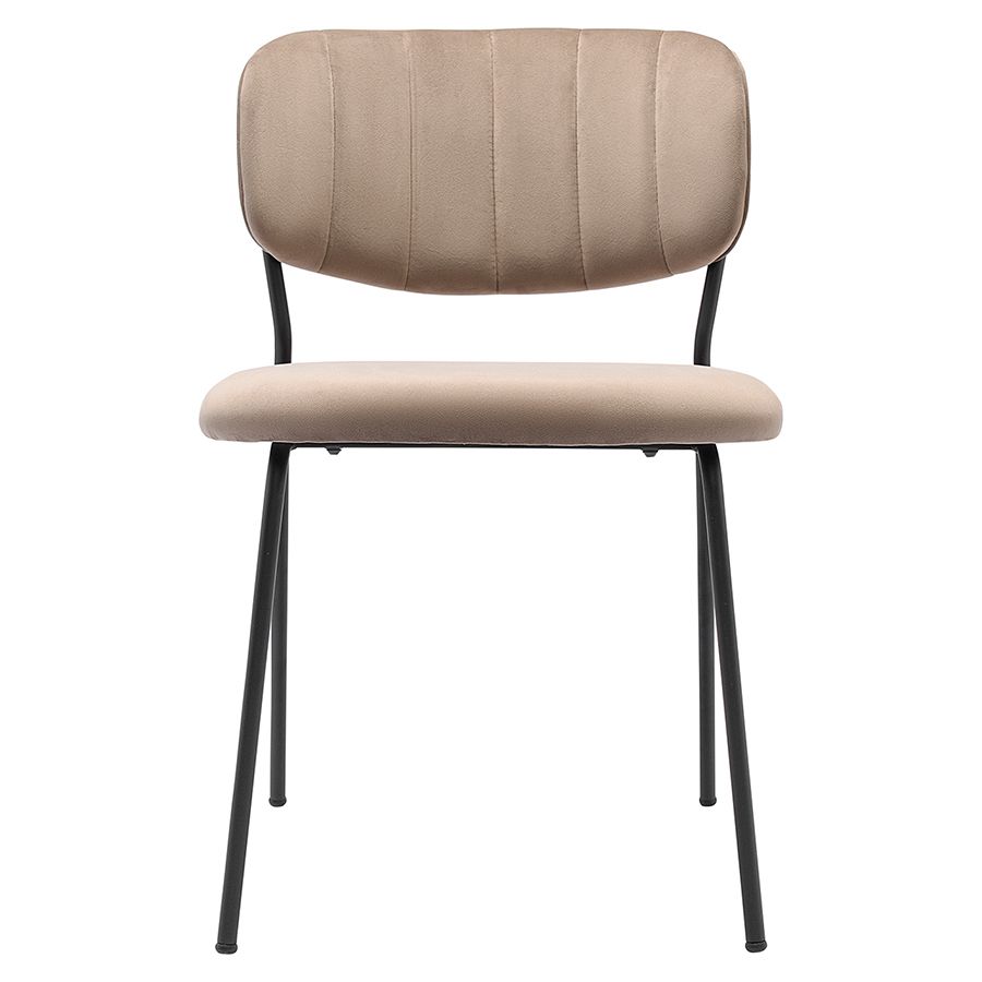 Стул Еирилл, велюр, светло-коричневый | Replace