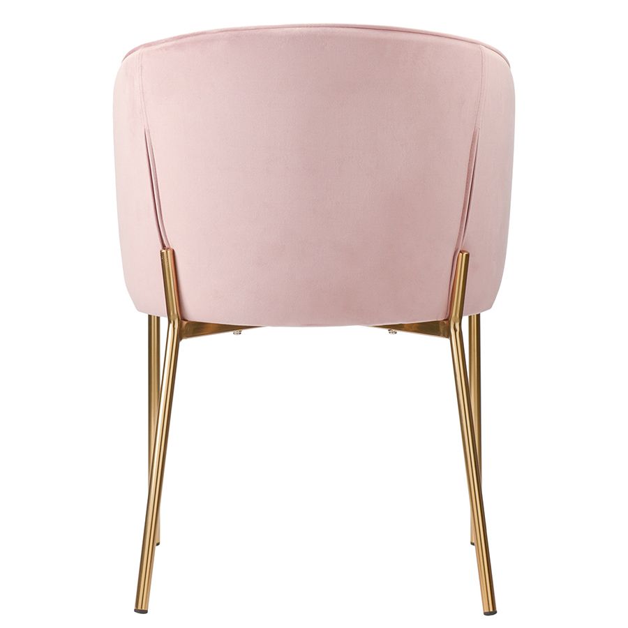 Стул Коралл, велюр, пыльная роза | Replace