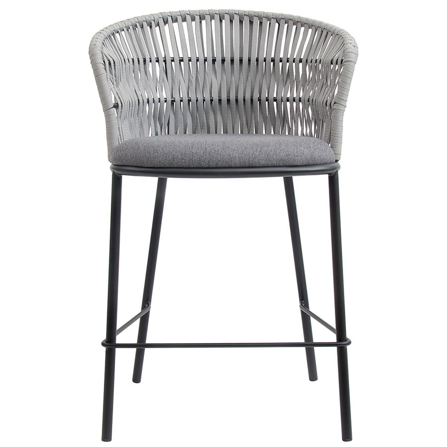 Стул полубарный Хауген, темно-серый/светло-серый | Replace