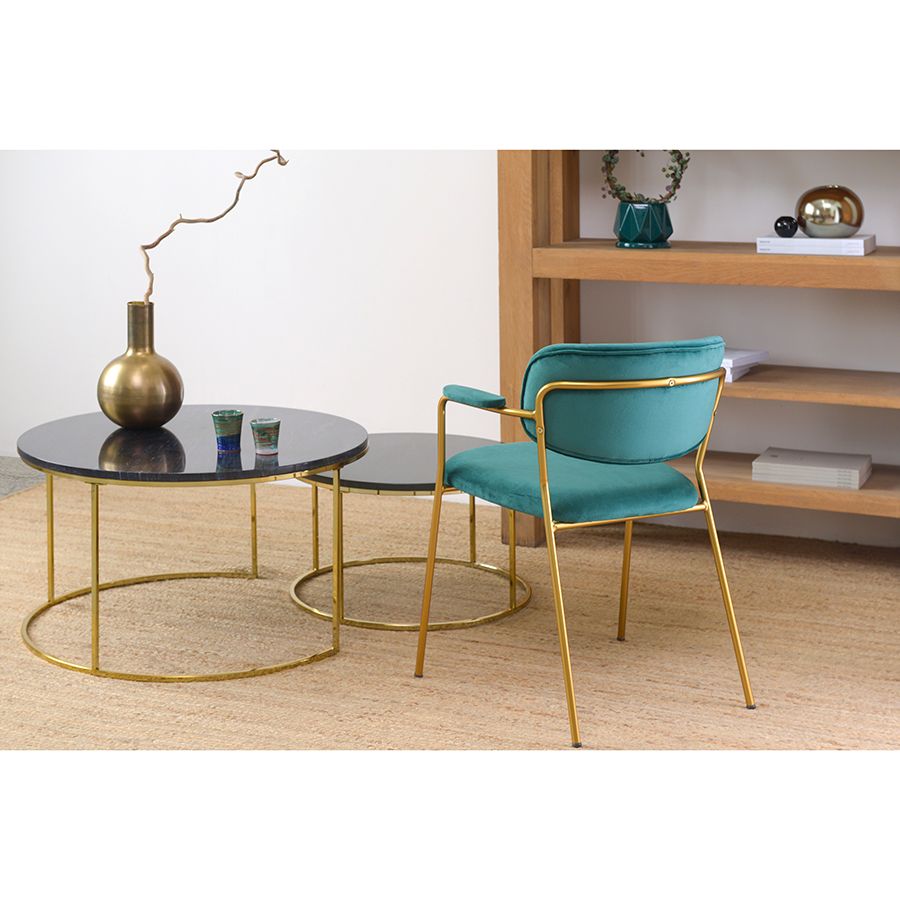 Стул Еирилл, велюр, темно-зеленый | Replace