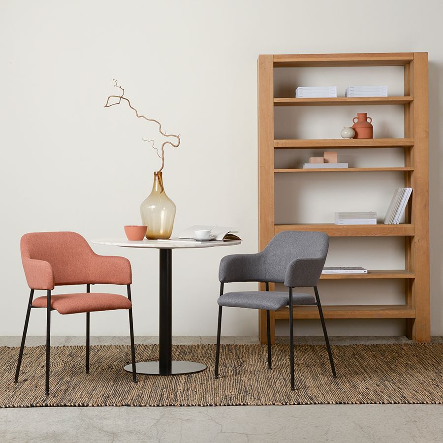 Стул Венди, рогожка, темно-серый | Replace