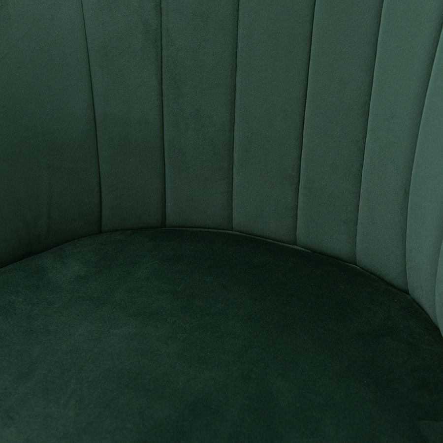Стул Коралл, велюр, зеленый | Replace