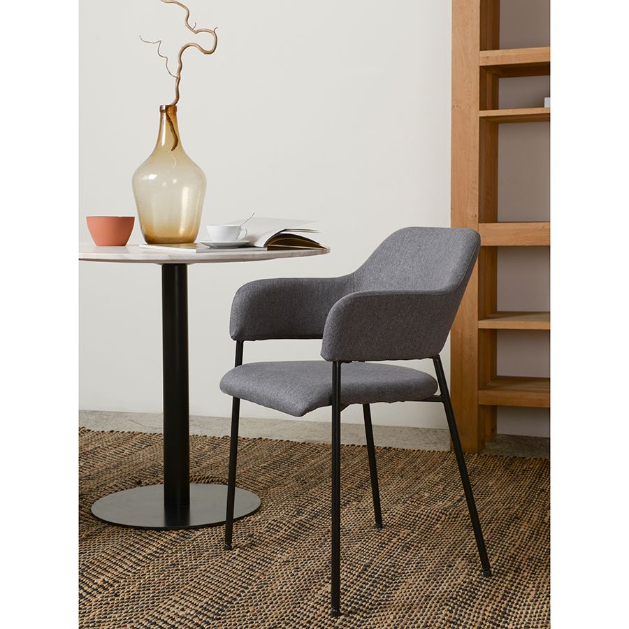 Стул Венди, рогожка, темно-серый | Replace