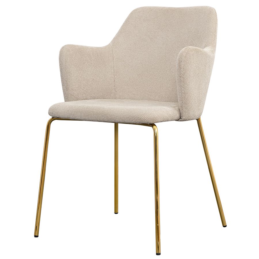 Стул Двигхт, фактурный шенилл, светло-бежевый | Replace