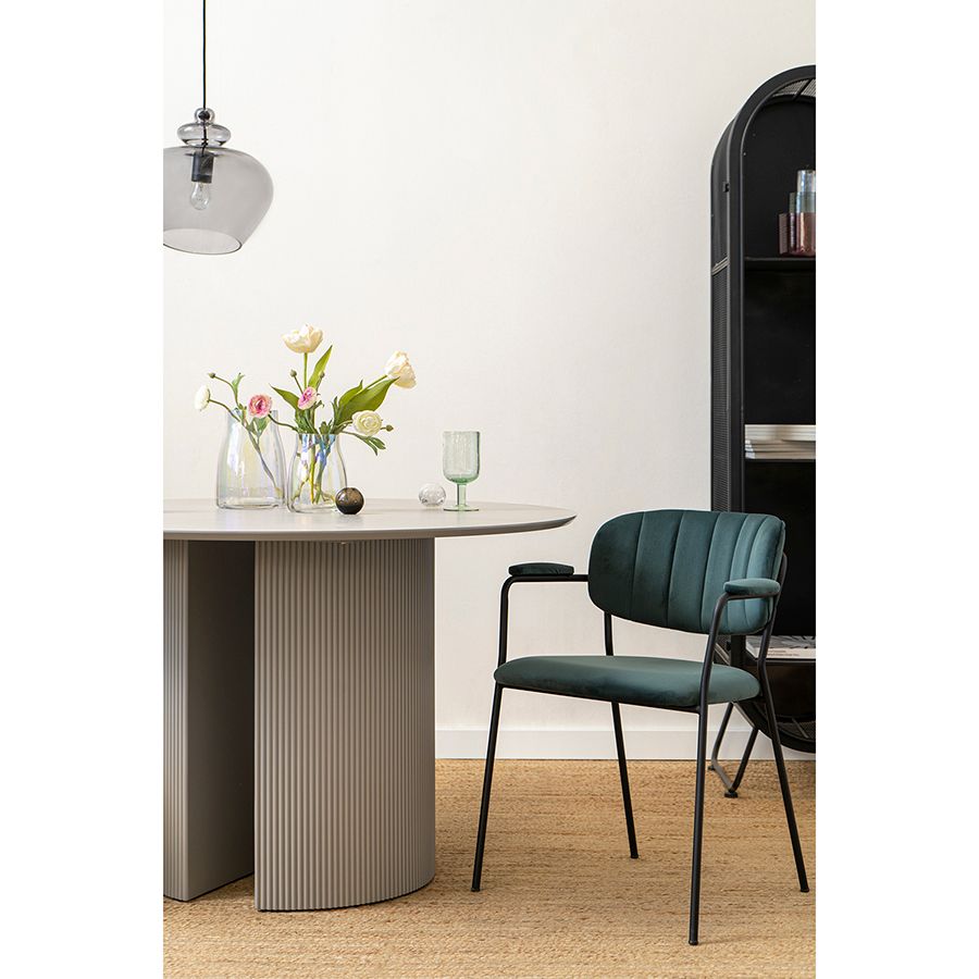Стул Еирилл, велюр, зеленый | Replace