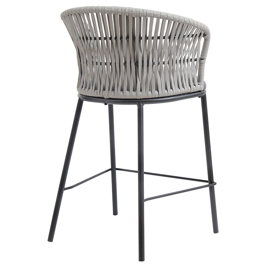 Стул полубарный Хауген, темно-серый/светло-серый | Replace