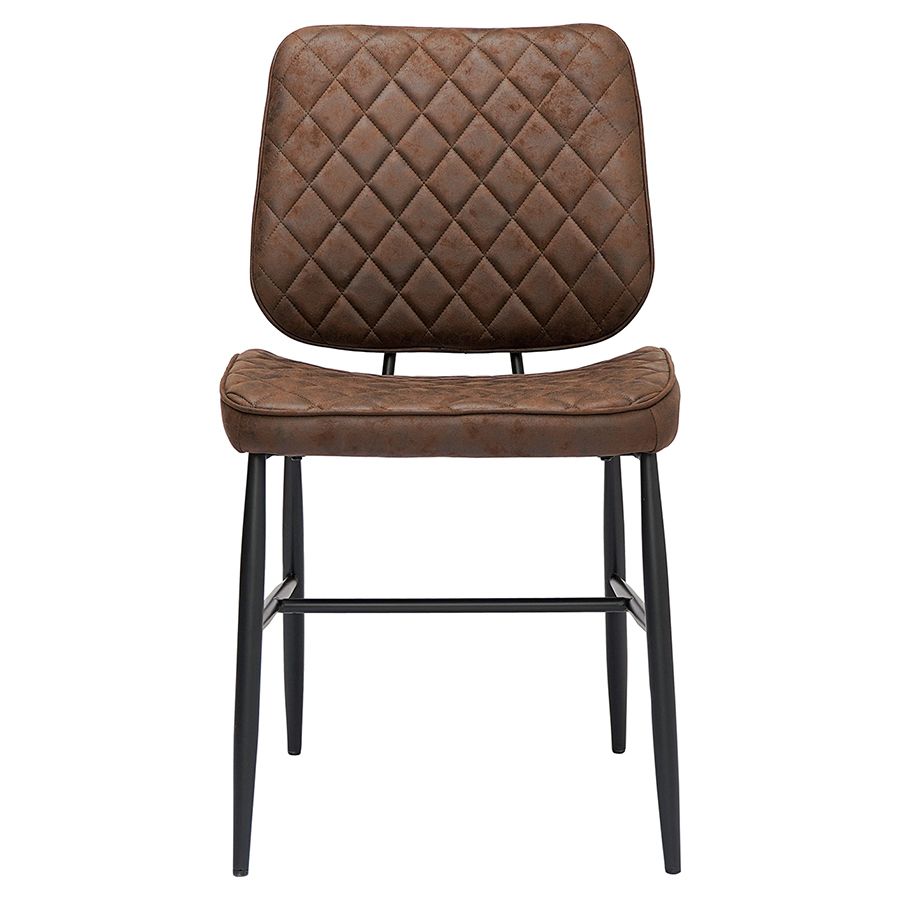 Стул Марил, экокожа, темно-коричневый | Replace