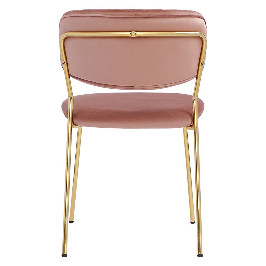Стул Еирилл, велюр, розовый | Replace