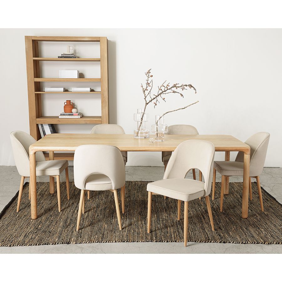 Стул Эвелин, велюр, бежевый | Replace