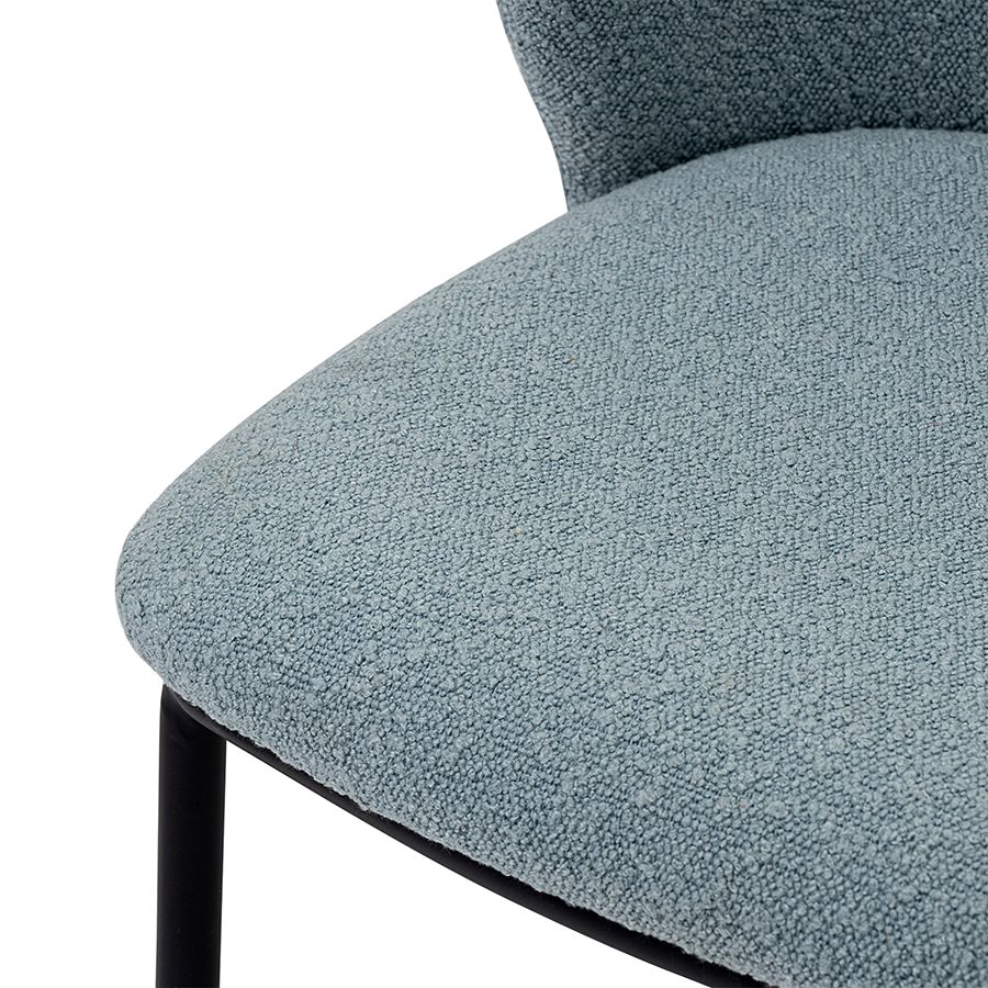 Стул Фогги, букле, голубая пудра | Replace