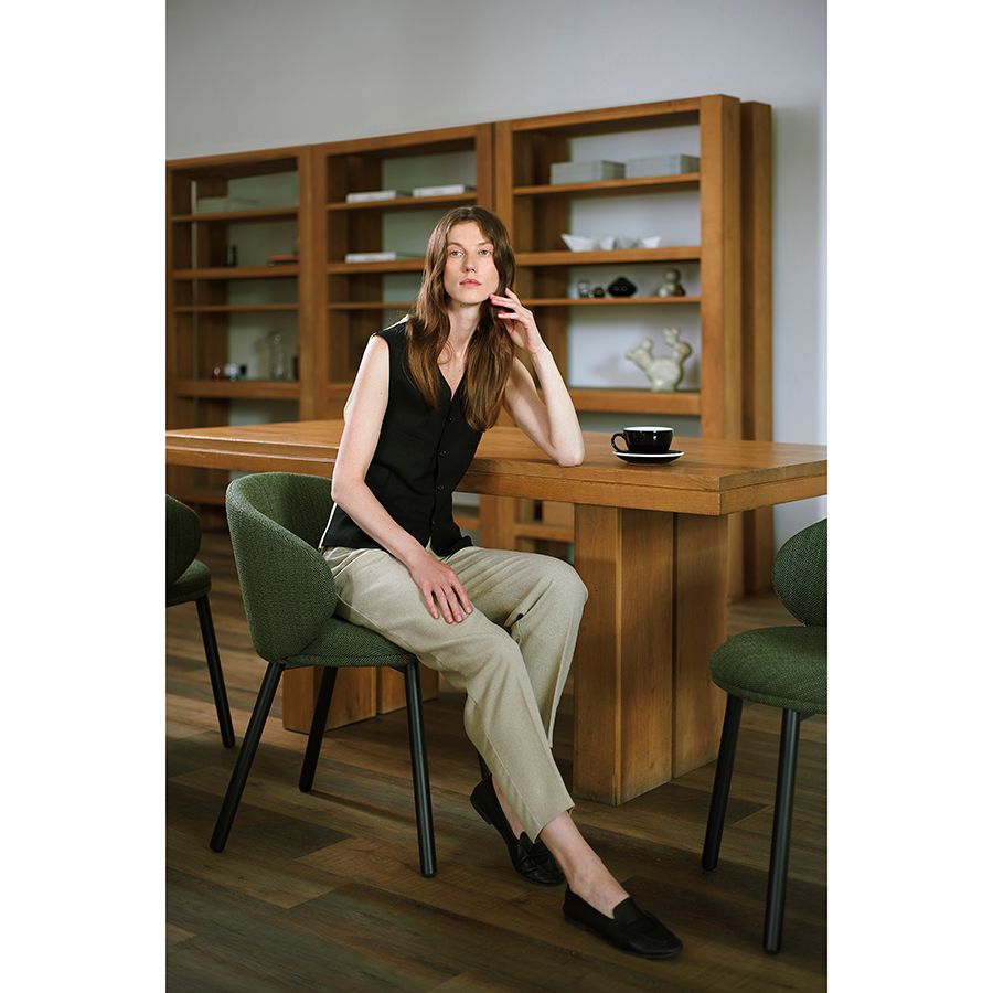 Стул Комфи, рогожка, шпинат | Replace