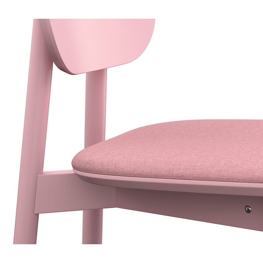 Стул Сага, рогожка, розовый | Replace