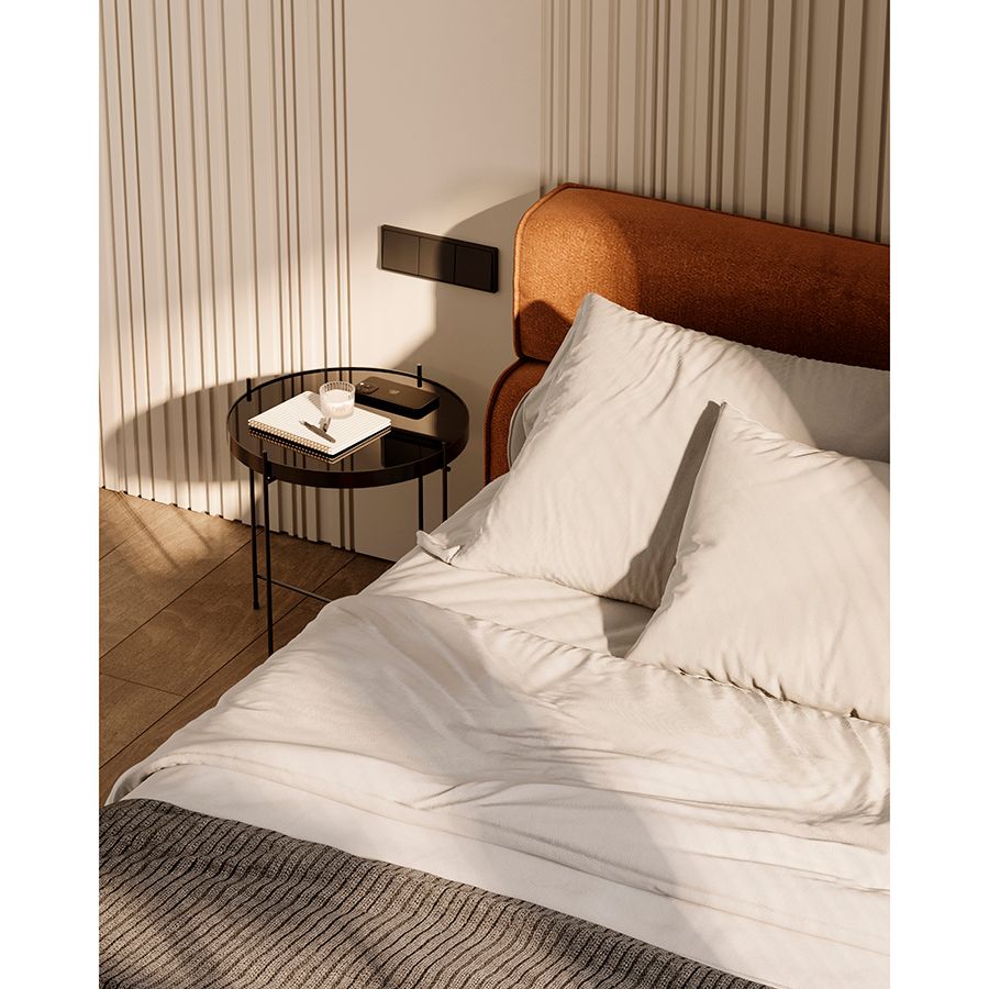 Столик Джосен, D43 см, черный | Replace