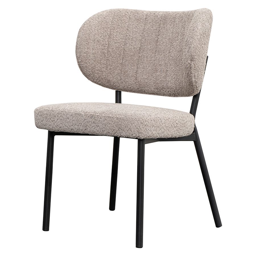 Стул Робби, букле, серо-бежевый | Replace