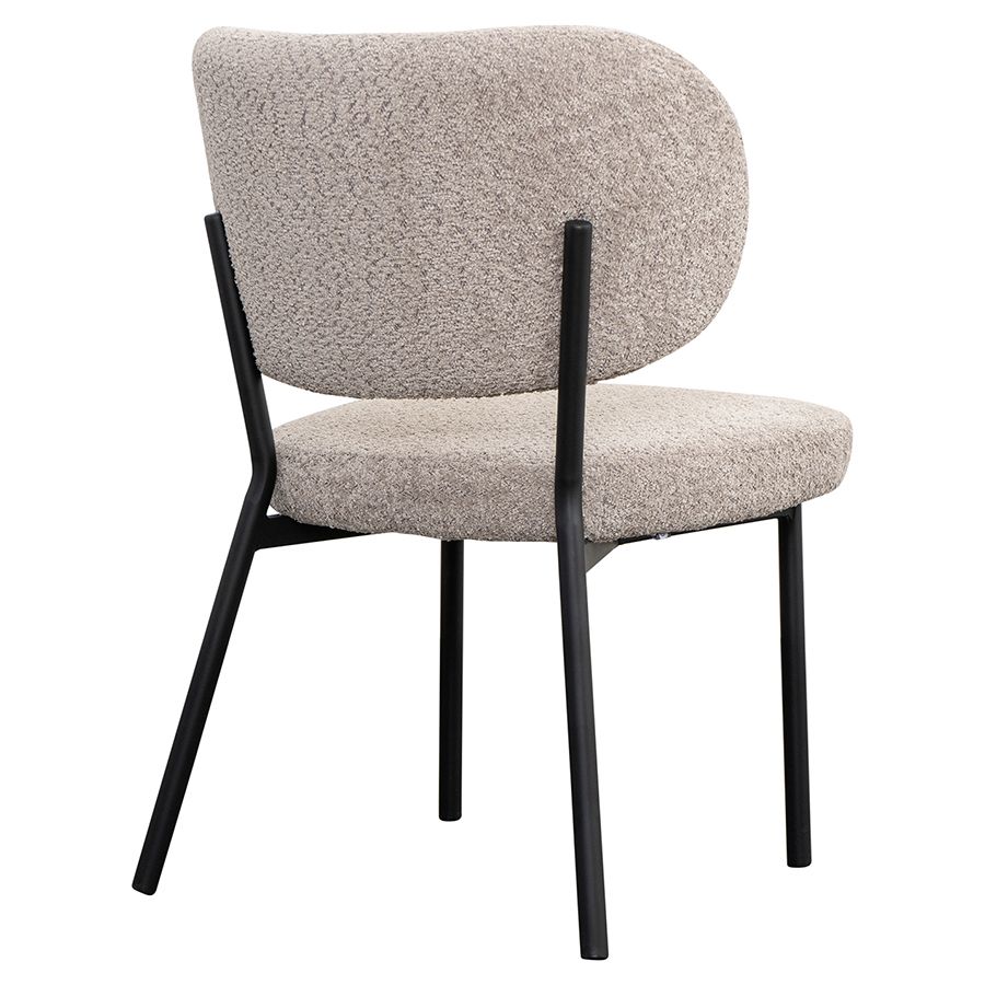 Стул Робби, букле, серо-бежевый | Replace