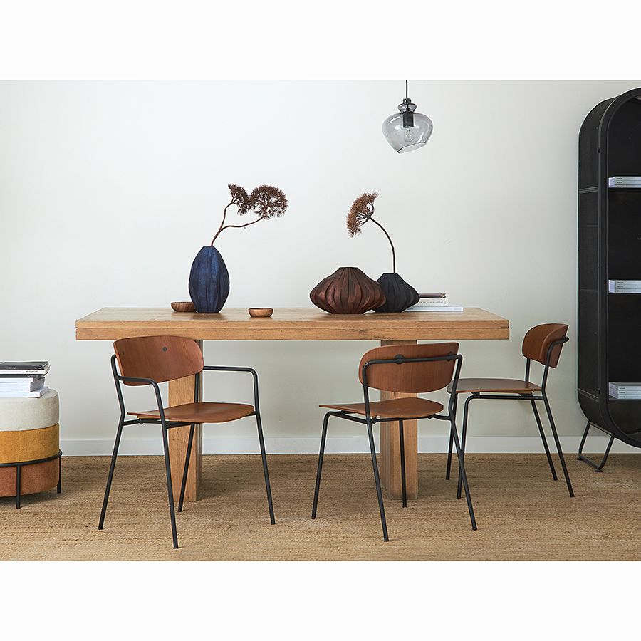 Стул с подлокотниками Торфрид, орех | Replace