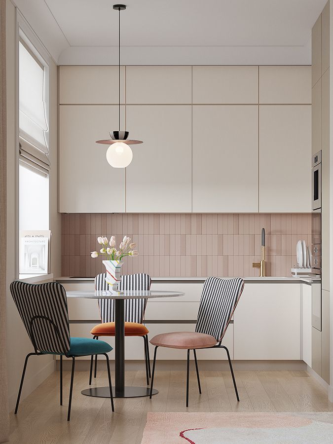 Стул Помпадур, велюр, пыльная роза | Replace