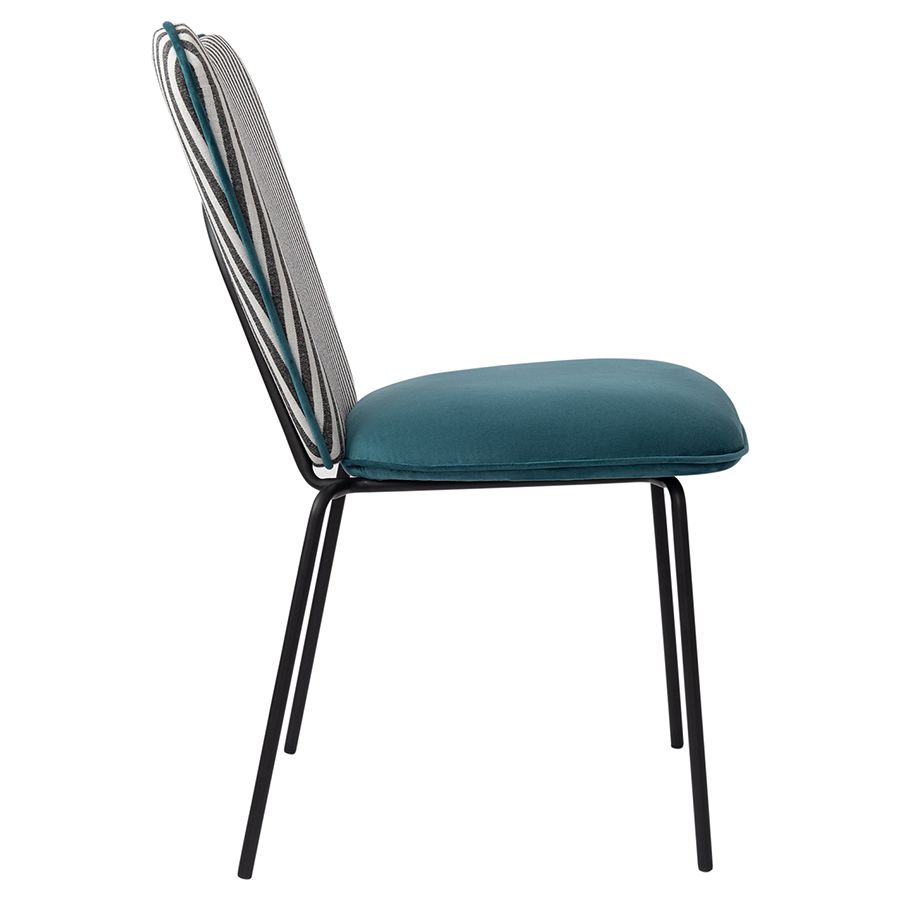 Стул Помпадур, велюр, изумрудный | Replace