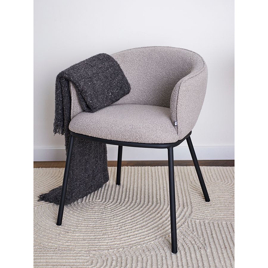 Стул Паал, букле, серый | Replace