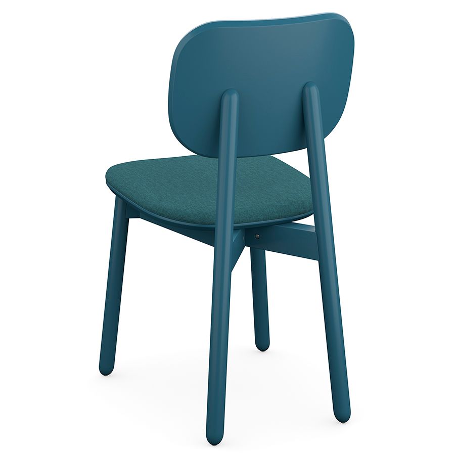 Стул Сага, рогожка, сине-зеленый | Replace