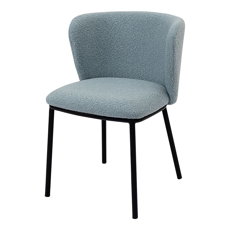 Стул Фогги, букле, голубая пудра | Replace