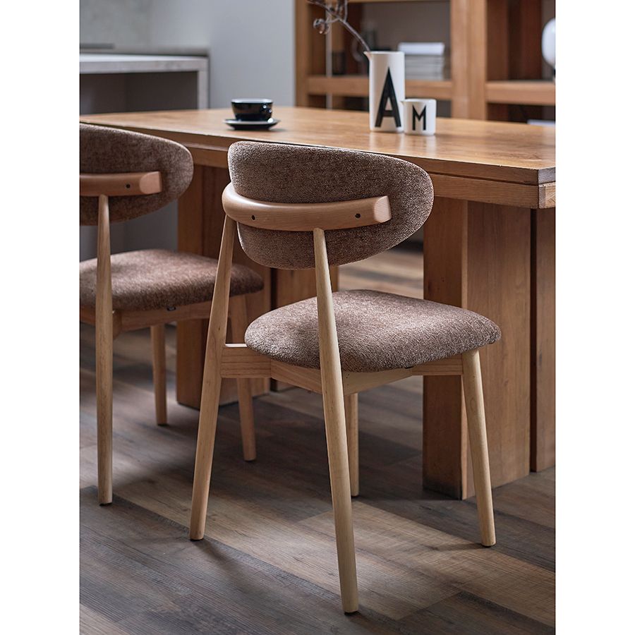 Стул Стоун, мягкий шенилл, кофе с молоком | Replace