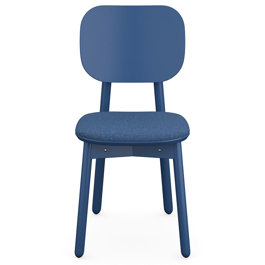 Стул Сага, рогожка, синий | Replace