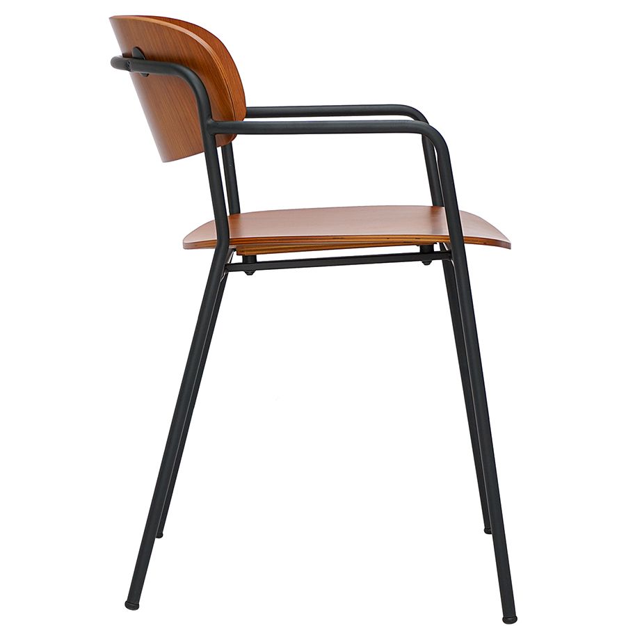 Стул с подлокотниками Торфрид, орех | Replace