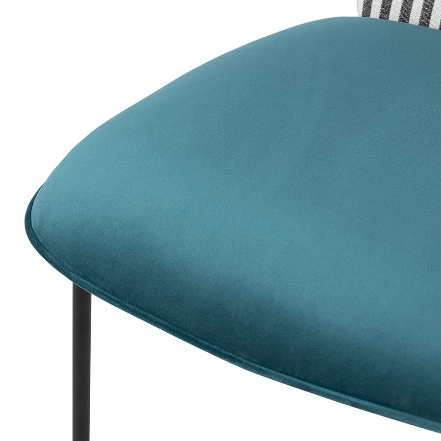 Стул Помпадур, велюр, изумрудный | Replace