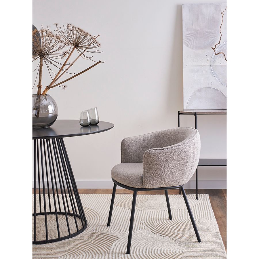 Стул Паал, букле, серый | Replace