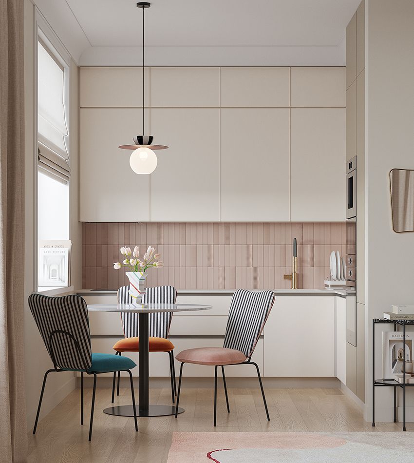 Стул Помпадур, велюр, терракотовый | Replace