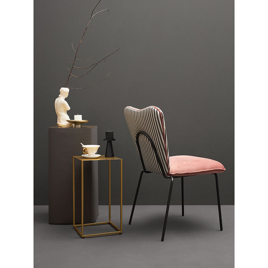 Стул Помпадур, велюр, пыльная роза | Replace