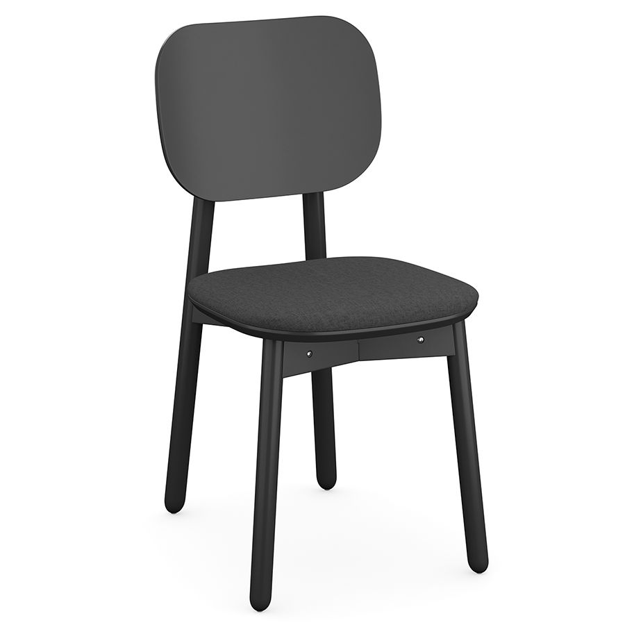 Стул Сага, рогожка, темно-серый | Replace