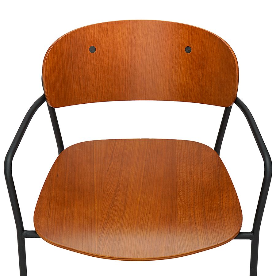 Стул с подлокотниками Торфрид, орех | Replace