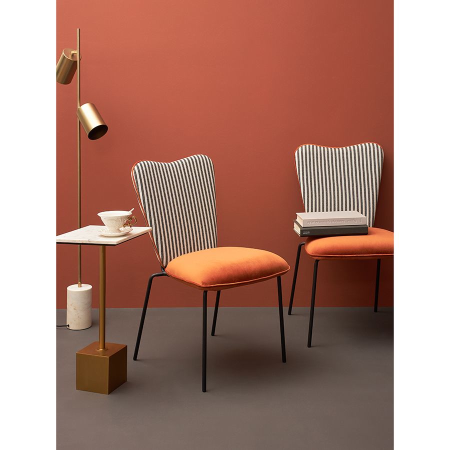 Стул Помпадур, велюр, терракотовый | Replace
